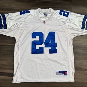 Reebok Dallas Cowboys Marion Barber #24 NFL Away Stitched Jersey Men’s 52 XL